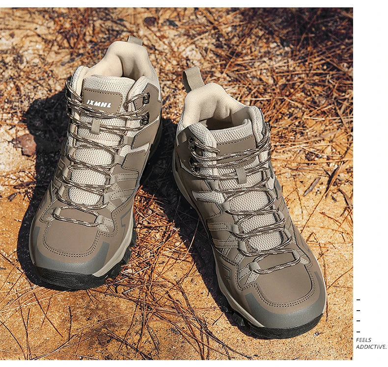 Zapatillas de senderismo unisex, zapatillas deportivas para actividades al aire libre, botas de acampada, zapatillas impermeables de mujer para caminar, zapatillas de senderismo antideslizantes