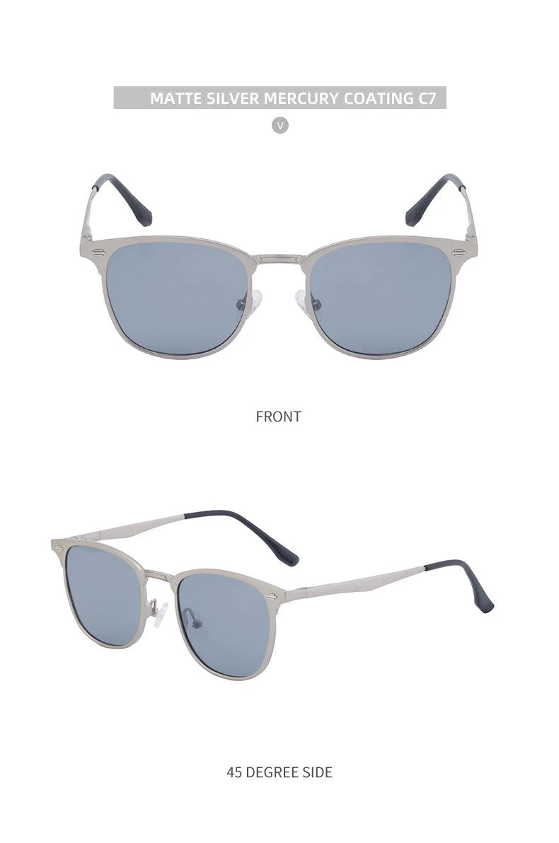 Steampunk Square Sunglasses Men 2026 Luxury Brand Metal Frame Retro Punk Sun Glasses Male Driving Shades Vintage Eyewear UV400