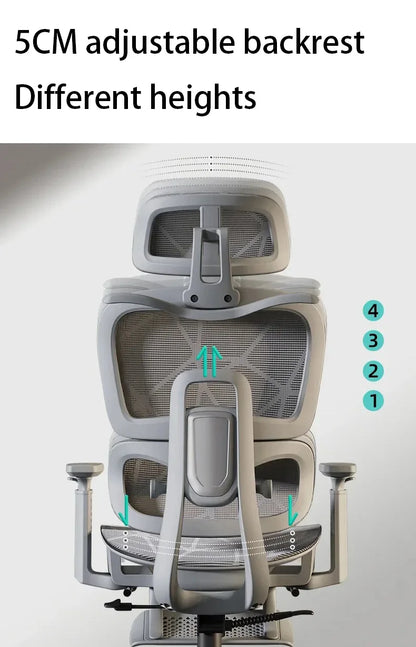 Electronic Gaming Computer Chair Adjustable Ergonomic Seat Back Support, Free Delivery Sedia Office Chair Wheelchair Furniture