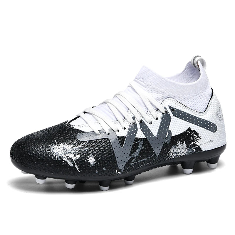 Botte de Football en salle, crampons de Futsal professionnels pour hommes, chaussures de Football pour adultes, durables, confortables, antidérapantes, baskets d'entraînement pour adolescents