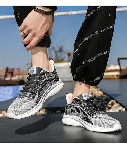 Skórzane męskie buty sportowe – modne, codzienne, włoskie, oddychające, rekreacyjne, męskie trampki, obuwie antypoślizgowe, męskie buty wulkanizowane