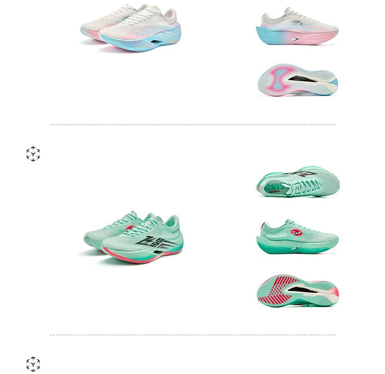 QIAODAN Feiying PB6.0 Men Running Shoes Professional Marathon Full Palm Suspended Carbon Board Racing Race Sneakers QDB023261299
