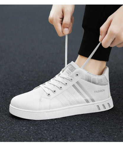 Skateboardsko til mænd 48 Casual høje sneakers til gåture Sportssko Åndbare hiphop-sko Gadesko Chaussure Homme
