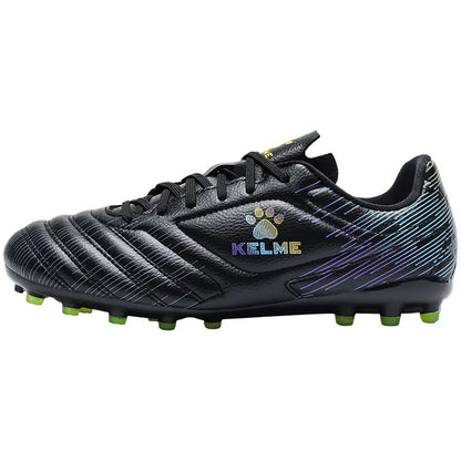 Kelme Men's MG Football Shoes Youth Short Nail Football Shoes Professional Competition Training Shoes Girls' Football Boots