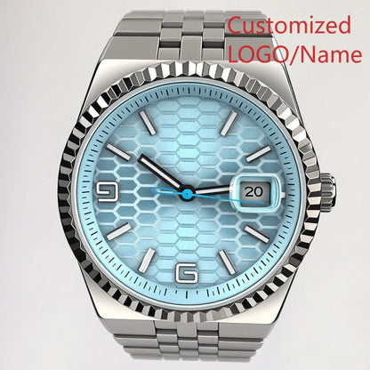 A989 Store Customized Watch Men's WomenAutomatic Mechanical Watch 36mm 40mm 904L Stainless Steel Black Blue