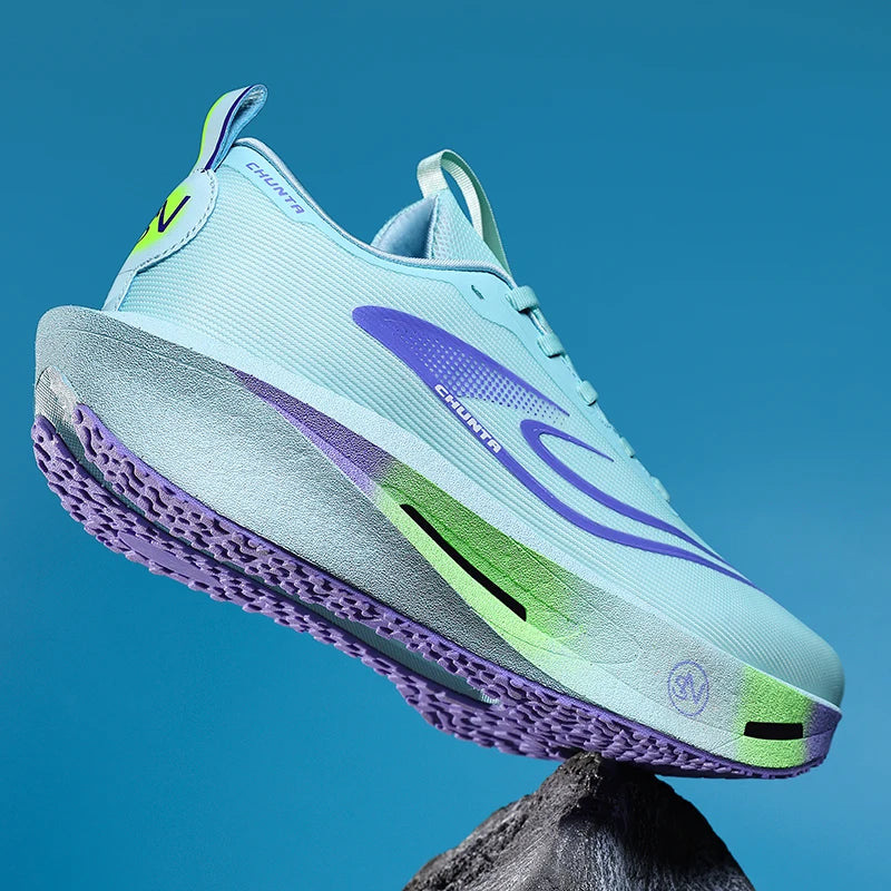 Mens Running Shoes 2025 New Professional Cushioned Breathable Marathon Fashion Sports Training Kightweight Sneakers for Man