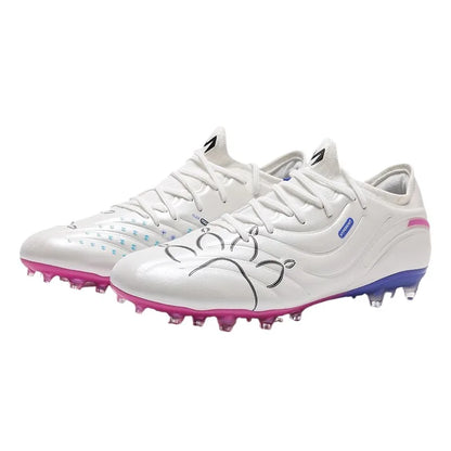 Kelme Men's Football Shoes Adult MG Short Spikes Artificial Turf Training Football Boots Ultra Light Anti-Slip Soccer Shoes