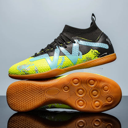 Chaussures de football pour homme, crampons Society, chaussures de football professionnelles, chaussures de football d'intérieur pour terrain rapide, baskets pour garçon, entraînement original