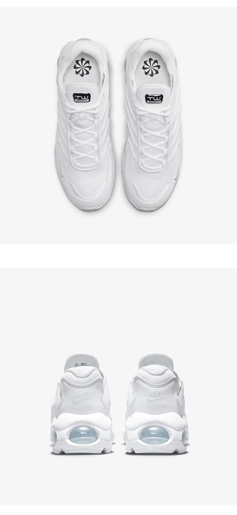 Nike Official Genuine Air Max TW Men's Cushioned Low-Top Sportswear Sneakers DQ3984-102