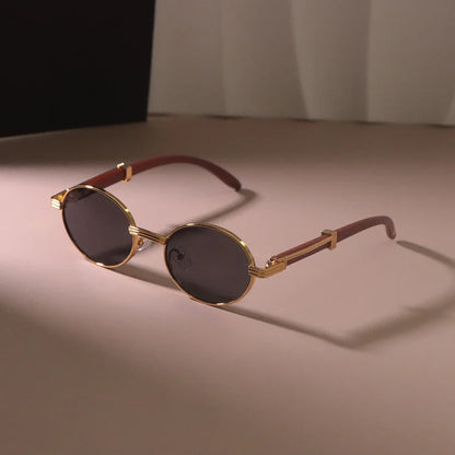Casual Oval Round Sunglasses Women Men Sun Glasses Female Mirror Colors Designer Brand Fashion Luxurious Gradient Eyewear
