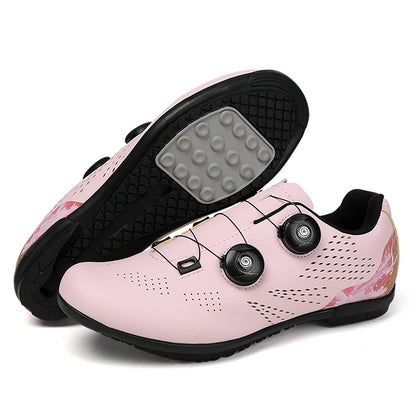 Profesjonalne męskie buty do kolarstwa szosowego, buty rowerowe SPD, podeszwa MTB, płaskie, wyścigowe, szybkie, do jazdy w terenie, obuwie rowerowe górskie, pedały sportowe