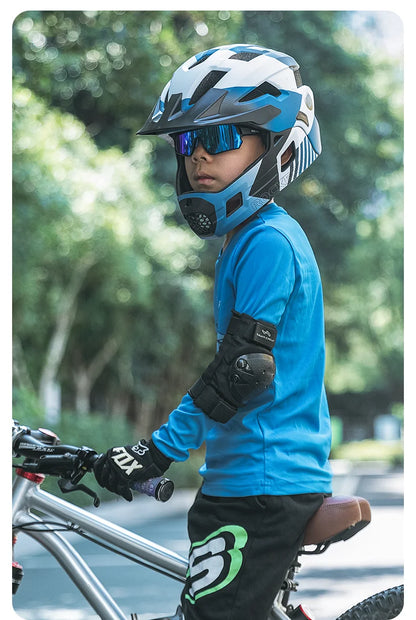 ROCKBROS Occhiali da ciclismo polarizzati fotocromatici per bambini con protezione UV400 Occhiali da sole per sport all'aperto Occhiali da bicicletta MTB per bambini