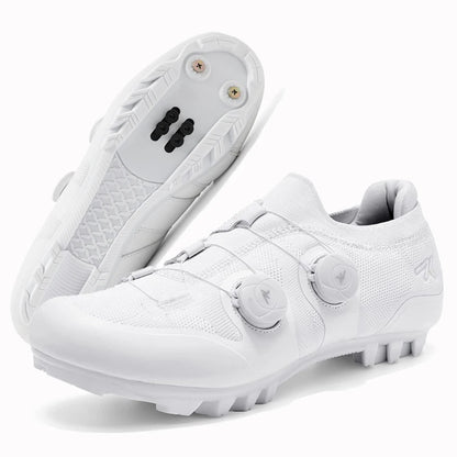 Men Mtb Cycling Shoes New Women Pink Self-Locking Cleats Speed Road Bicycle Shoes Flat Trail Racing SPD Mountain Bike Sneakers