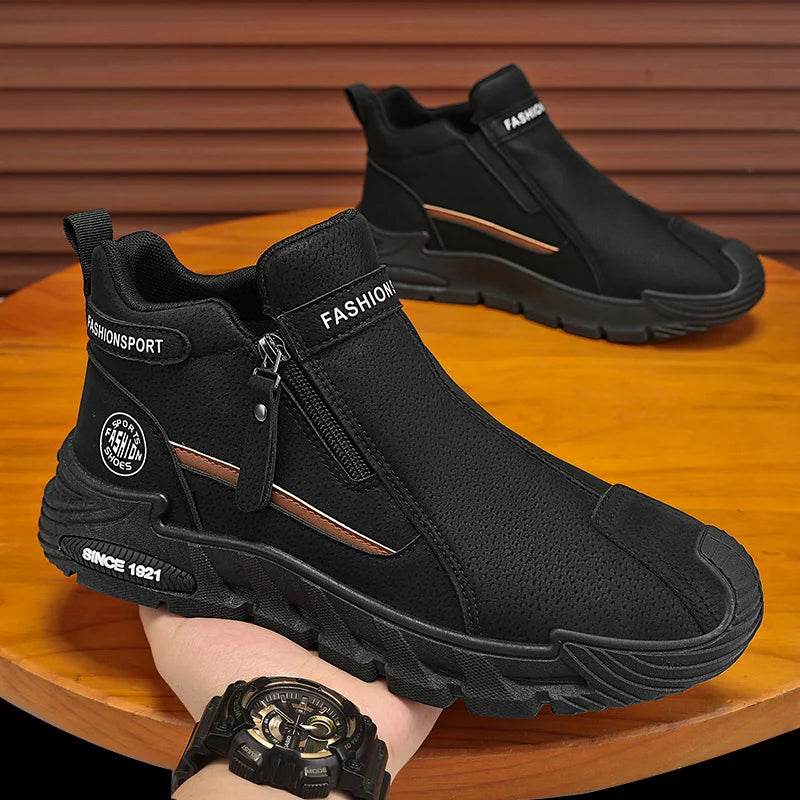 Męskie casualowe sportowe buty outdoorowe do trekkingu, modne, streetwearowe i wygodne