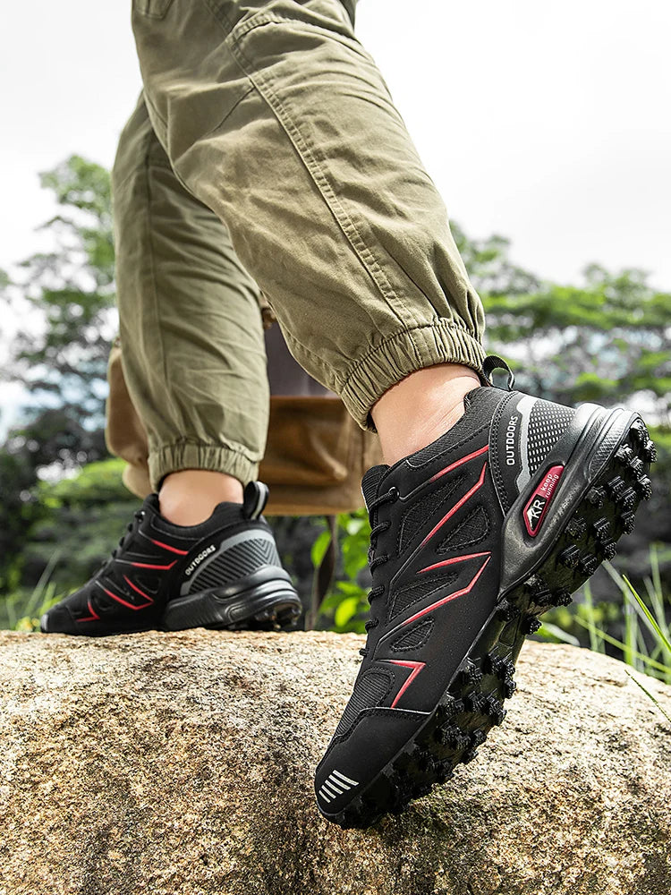Men's Hiking Shoes Waterproof All-Terrain Outdoor Sneakers Non-Slip for Trekking Camping Tactical Training  Outdoor Cycling
