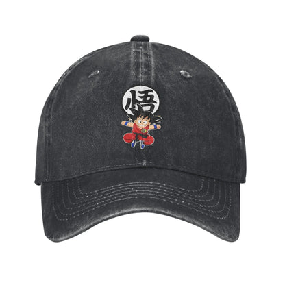 Dragon Ball Master Rosh TURTLE SCHOOL Unisex Baseball Cap  Distressed Washed Caps Hat Fashion Outdoor Unstructured Soft Headwear