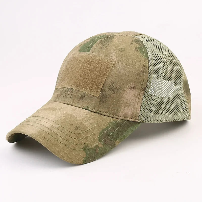 Unisex Sports Outdoor Sunscreen Quick-Drying Hat Men Casual Cap Female Unisex Camouflage Hunting Fishing Army Baseball Cap