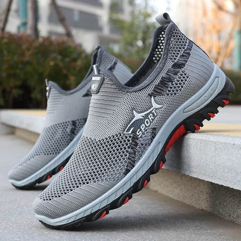 Sneakers estive da uomo Scarpe sportive da uomo in rete Scarpe sportive traspiranti Sneakers leggere in tela Scarpe economiche in saldo