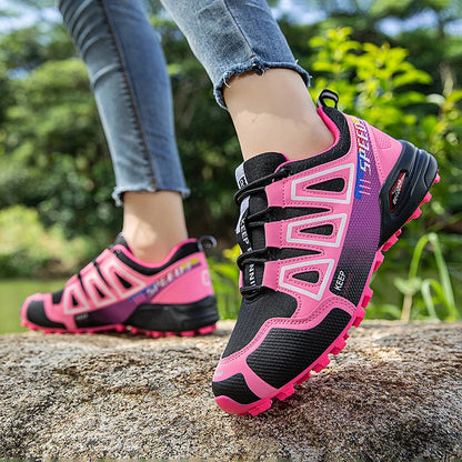 Men's Hiking Shoes Outdoor Sports Lace-Up Hiking Shoes Women's Hiking Sports Non-slip Hunting Tactical Sports Shoes