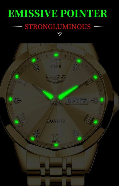 LIGE Fashion Quartz Wristwatches Casual Sport Military Watch For Women Top Brand Luxury Waterproof Watch Ladies Relogio Feminino