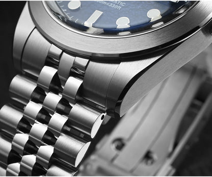 San Martin New 39mm Sport Watch Enamel Dial NH35 Automatic Mechanical Men Dress Watch Sapphire Waterproof 100m Luminous SN0053