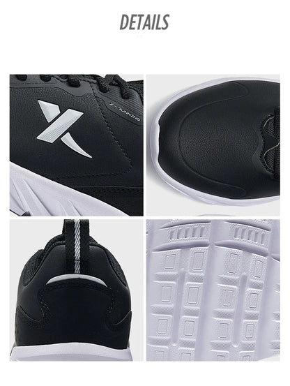Buty do biegania Xtep dla mężczyzn – zimowe, uliczne, codzienne buty sportowe dla mężczyzn, odporne na zużycie, z amortyzacją i wsparciem, trampki 879419110080