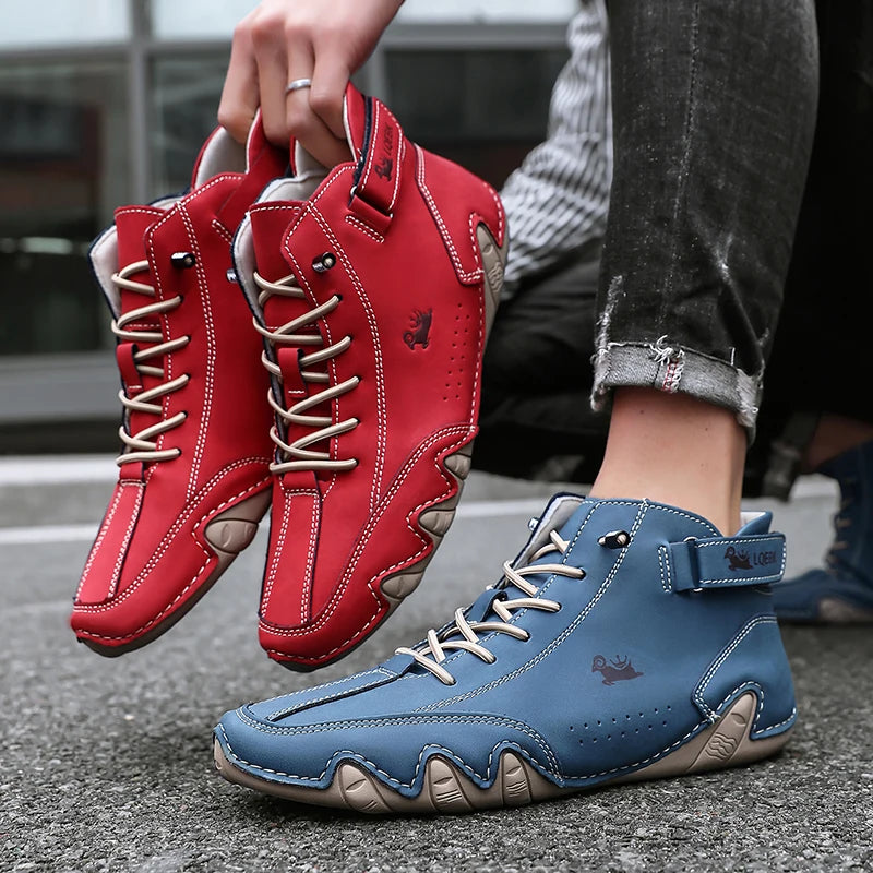 Modische Sport- und Freizeitschuhe für Damen – bequem und atmungsaktiv – versandkostenfrei – High-Top-Schuhe – rutschfeste Herrenschuhe