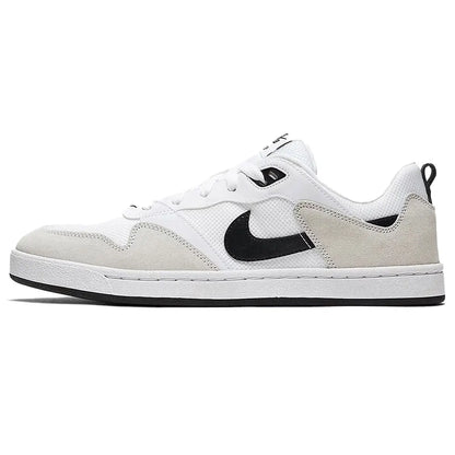 Nike SB Alleyoop Suede Low-Top Skate Shoes for Men in Black, White, and Red CJ0882-102