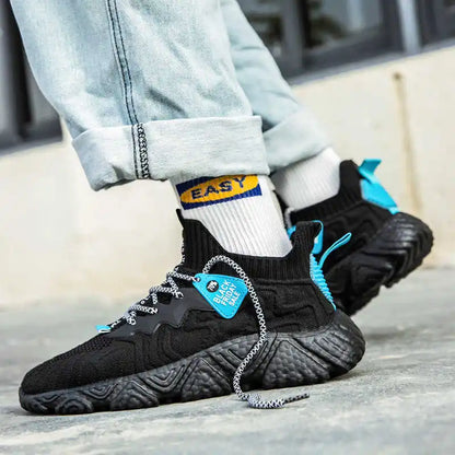 Natural Leather Key Height Summer Sneakers For Skateboarding Athletic Shoes For Men Grey Boots Sport Sepatu Raning