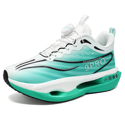 New men's and women's running shoes breathable racing sports shoes carbon cushioning lightweight men's jogging training shoes