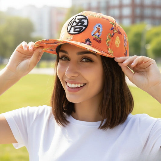 Dragon Ball Son Goku Baseball Cap Anime Snapback Hat Cartoon Character Vegeta Student Baseball Cap Gift Toy for Children