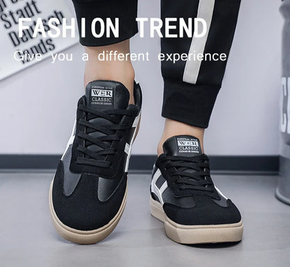 Herren-Freizeitschuhe – Leichte Freizeit- und Outdoor-Wanderschuhe – Sneaker – Rutschfeste flache Herrenschuhe