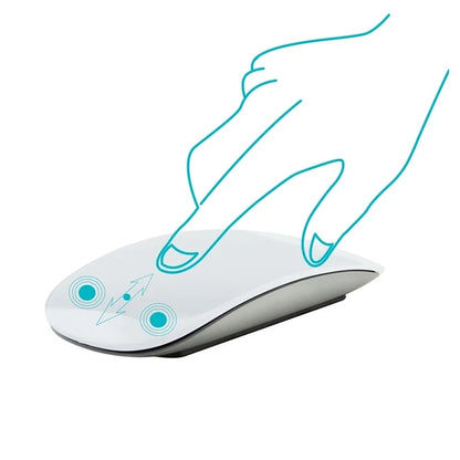 Magic Dual Mode Wireless Mouse Bluetooth Touch Slim Rechargeable Ergonomic for Macbook Air Pro PC Laptop Computer Notebook 2026
