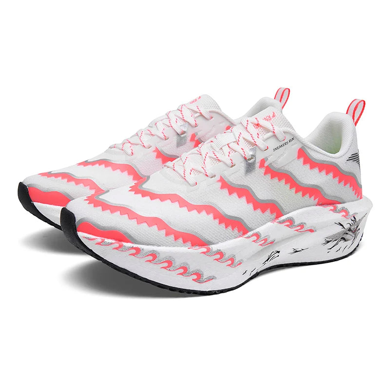 Chaussures de sport d'été pour homme et femme, légères, pour le marathon, respirantes, protégeant les pieds, idéales pour la marche