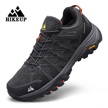 HIKEUP Módní outdoorová obuv Pánské sportovní a volnočasové boty na turistiku a horské výlety Kempingové tenisky pro muže Protiskluzové Odolné proti opotřebení