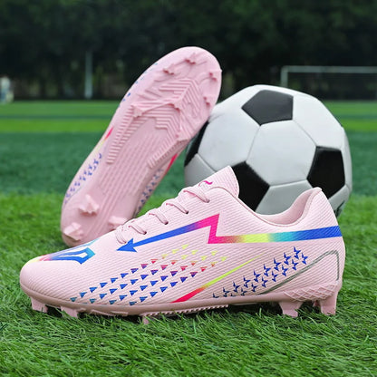 High Quality Men's Soccer Shoes for Society, Ultralight Turf Soccer Cleats Sneakers, Training Football Boots Chuteira Campo Sizes 35-45