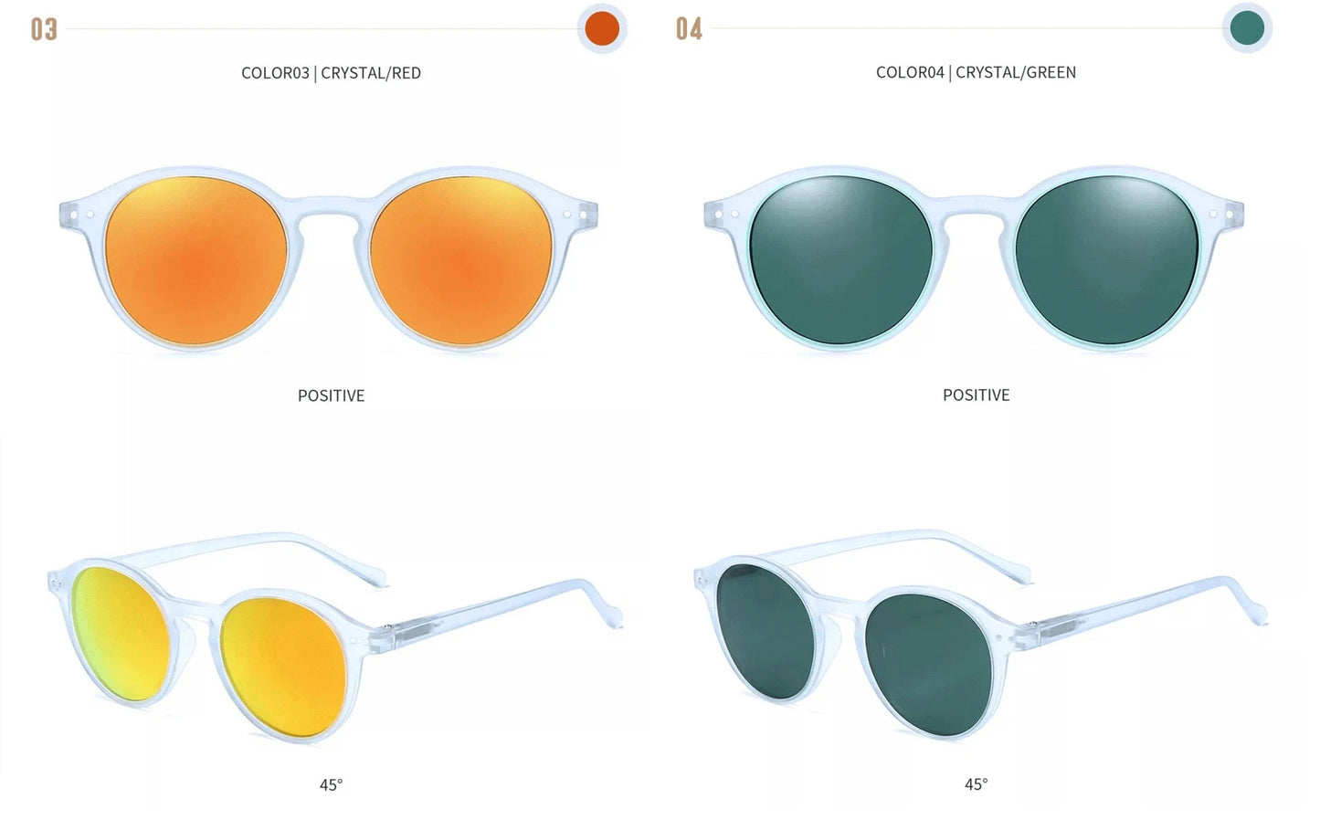 ZENOTTIC (S Size) Retro Circular Polarized Sunglasses 2026 2025 Men Women Vintage Small Round Sun Glasses UV400 Goggles Shades