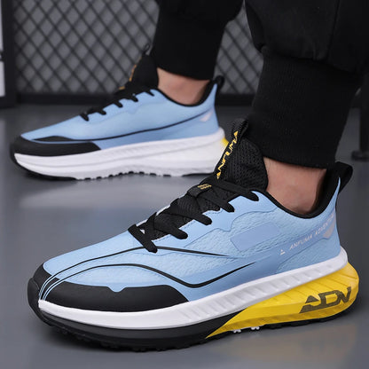 Sapatos de caminhada para homem, para atividades ao ar livre, antiderrapantes, de boa qualidade, modernos, rasos, resistentes ao desgaste, respiráveis, ténis casuais, desportivos, de corrida, para homem