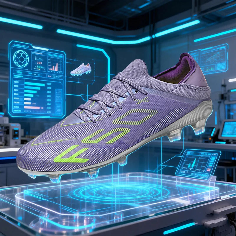 New Men's Soccer Shoes Match Football Boots Sneakers Non-Slip Grass Cleats High-Quality Futsal Indoor Hot-Selling High-Top Outdoor