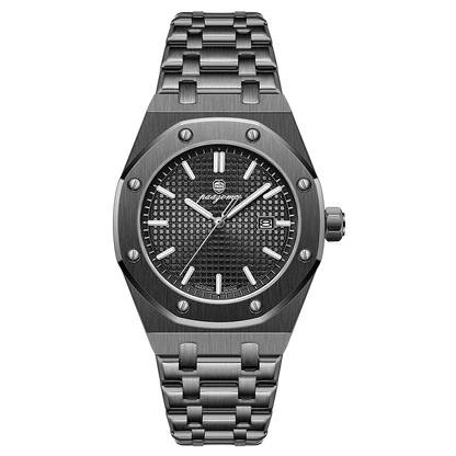 PAAZOMU Luxury Square Man Quartz Watch Waterproof Luminous Date Men's Watch High Quality Stainless Steel Business Men Watches