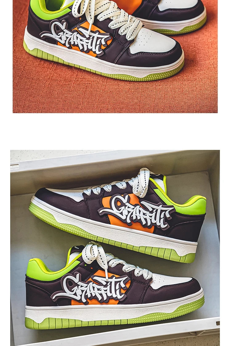 Modne niebieskie designerskie buty do skateboardingu dla mężczyzn, odzież uliczna, hip-hopowe trampki dla mężczyzn, luksusowe trampki na platformie do skateboardingu dla mężczyzn, buty do koszykówki dla mężczyzn