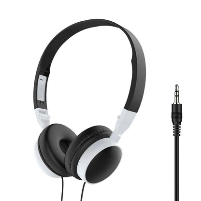 Casque universel sur l'oreille pliable filaire écouteurs HiFi stéréo son Portable casque 3.5mm casque HiFi stéréo son