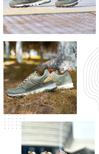 RAX Sapatos de caminhada respiráveis para homem, leves, para caminhadas, trekking e travessias de água, ténis desportivos, ténis de exterior para homem
