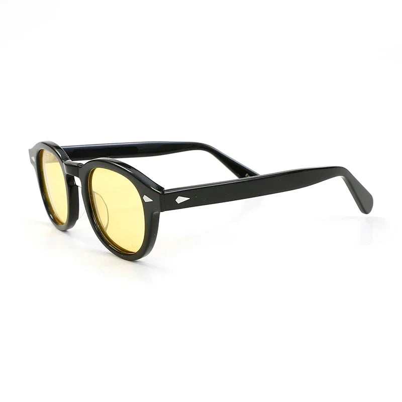 Polarized Sunglasses Men Sun Glasses Woman Johnny Depp Lemtosh Luxury Brand Vintage Acetate Frame Goggles