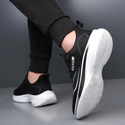 Běžecké boty s karbonovou deskou pro maraton, pánské ležérní tenisky, vzduchové polstrování, luxusní, pohodlné, lehké sportovní běžecké boty, pánská obuv