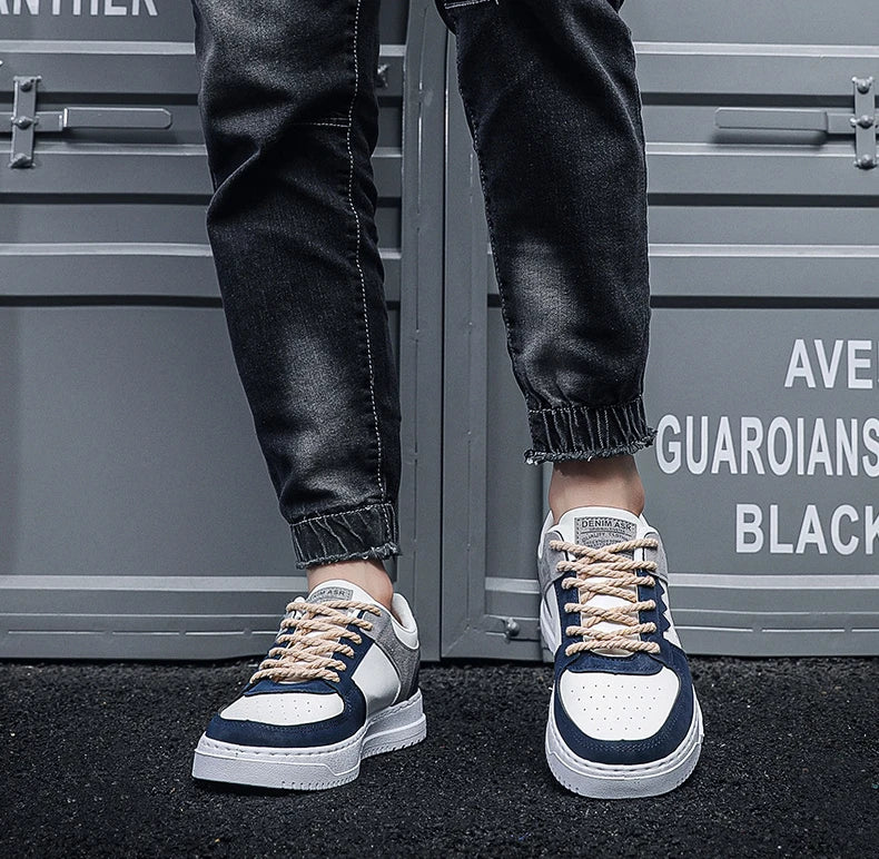 autumn new men casual shoes Outdoor Breathable Flat Shoes Fashion LaceUp Sneakers Men Comfort Trendy Sports Shoes Zapatillas