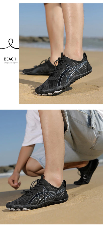 Aqua Shoes Men Water Shoes Barefoot Beach Shoes Unisex  Quick-Dry Outdoor Wadding Shoes Gym Training Footwear Sneakers Size35-46