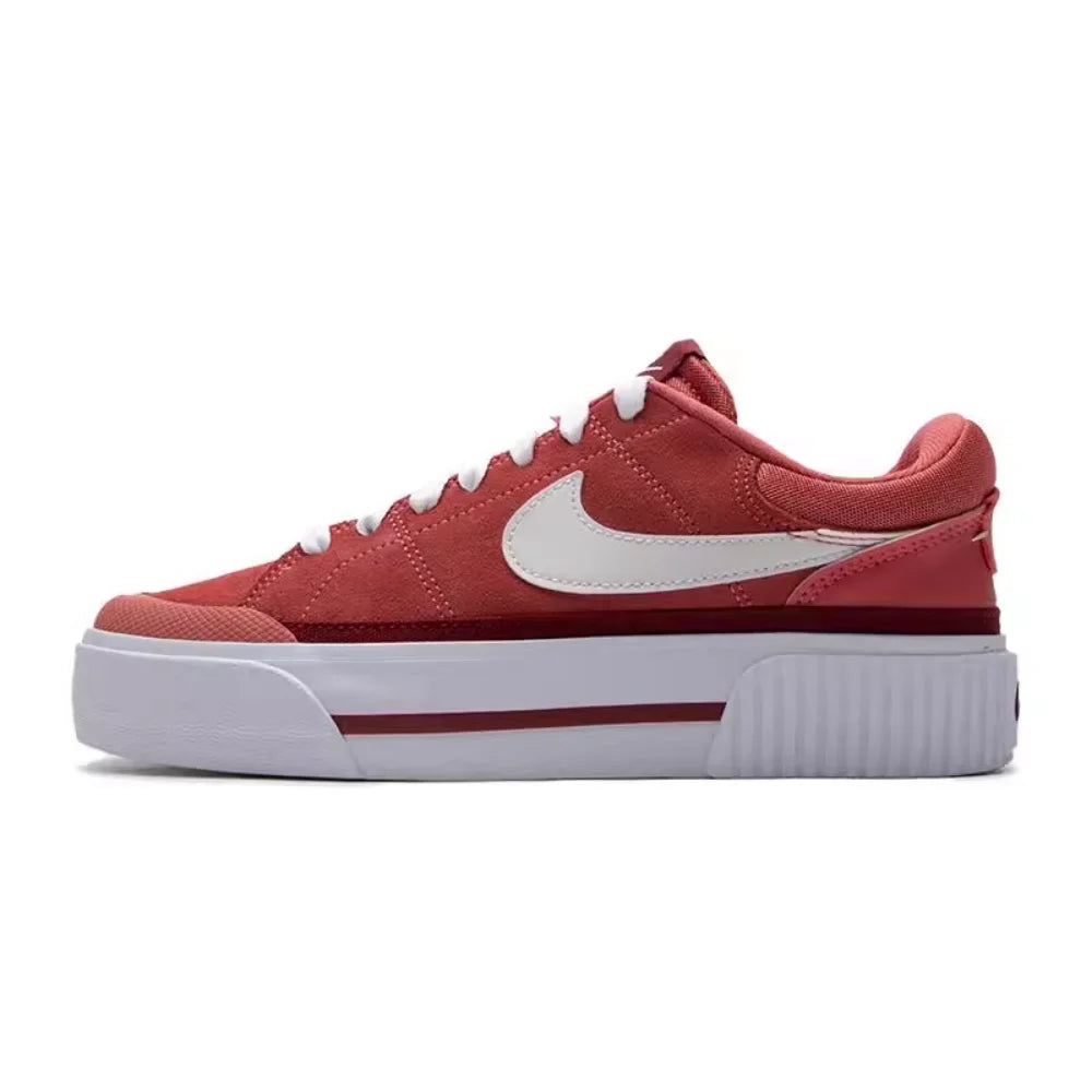 Nike Court Legacy Lift Elevated Sole Design Comfortable Anti-Slip Cushioned Durable Athletic Shoes DM7590-111