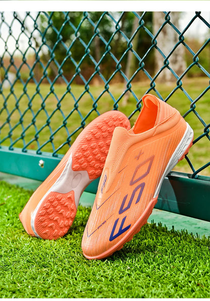 Herren-Fußballschuhe, Rasenstollen, Futsal, bequeme Kunstrasen-Fußballschuhe, Sport, ultraleicht, FG, rutschfest, für den Innenbereich, Erwachsene, rutschfest