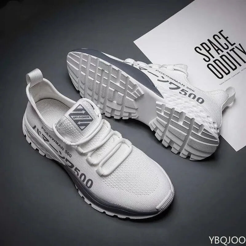 Sapatos casuais para homem, tamanho grande, moda de primavera e outono, com sola grossa para aumentar a altura, tendência de nicho, sapatos desportivos rasos para homem